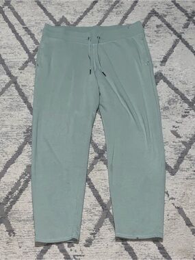 Women's Sage Green Drawstring Waist Jumpsuit